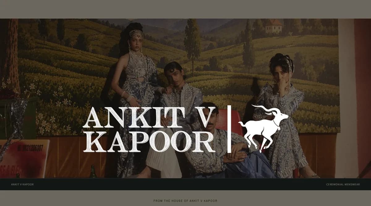 Ankit V Kapoor website homepage